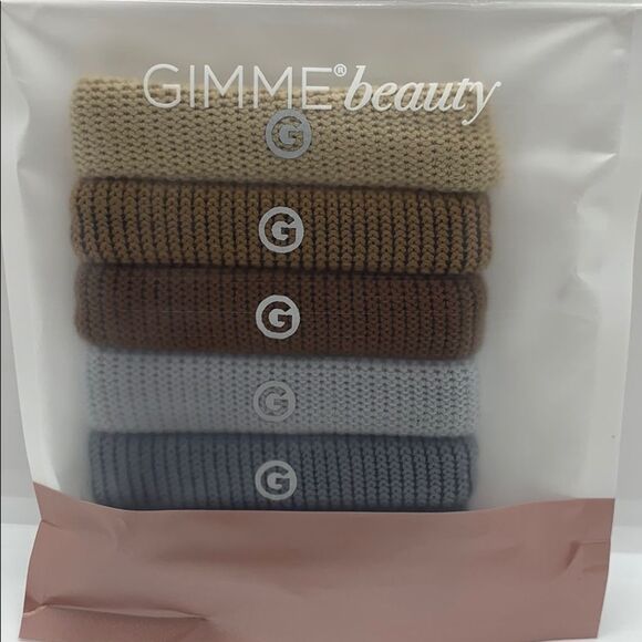 NIB Gimme Beauty “Thic Fit” Hair Ties - Choco - Picture 5 of 6